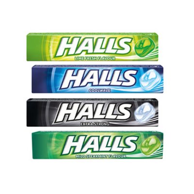 Halls Extra Strong 33,5 g